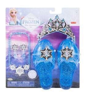 Frozen Elsa Accessory Set 5pc for Dress up Cosplay for Girls